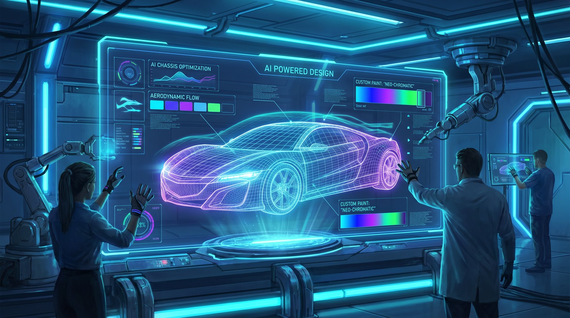 玩物社区AI智能汽车改装设计